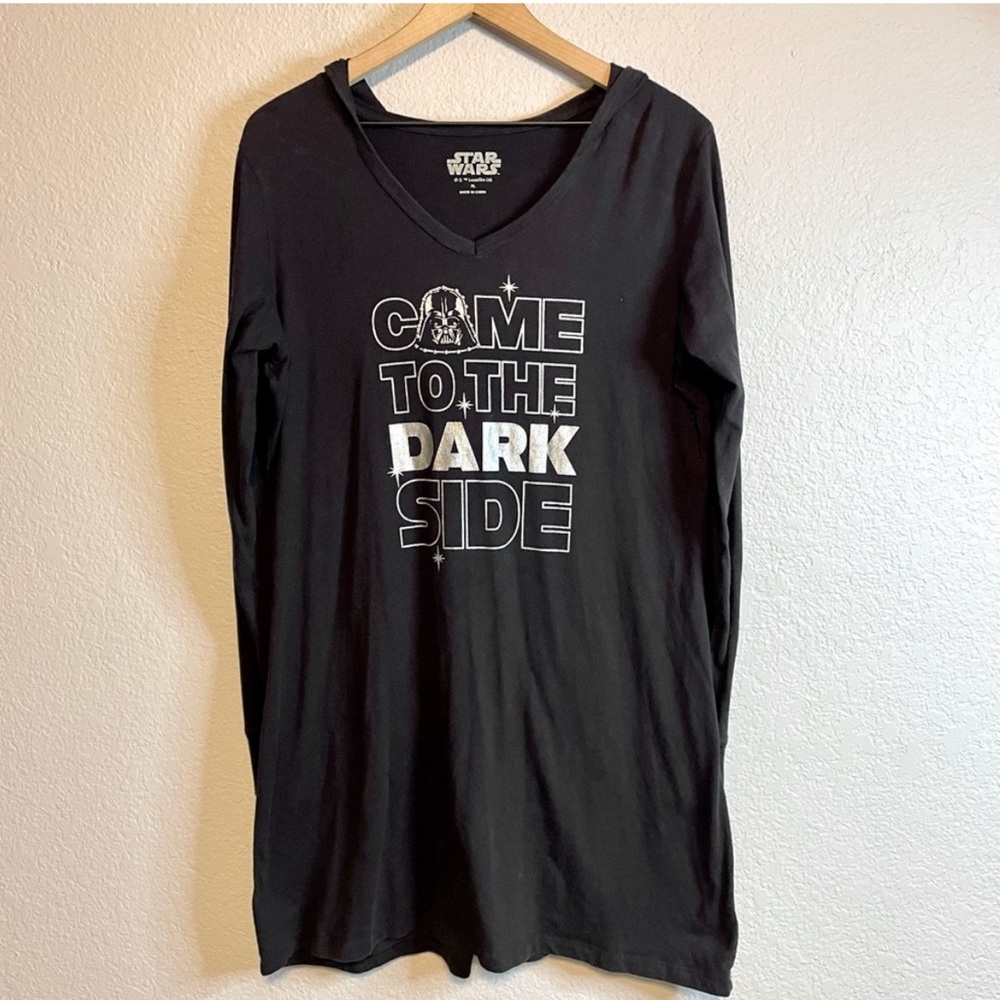 Star Wars Dark Side Long Sleeve Lounge Tunic Dress